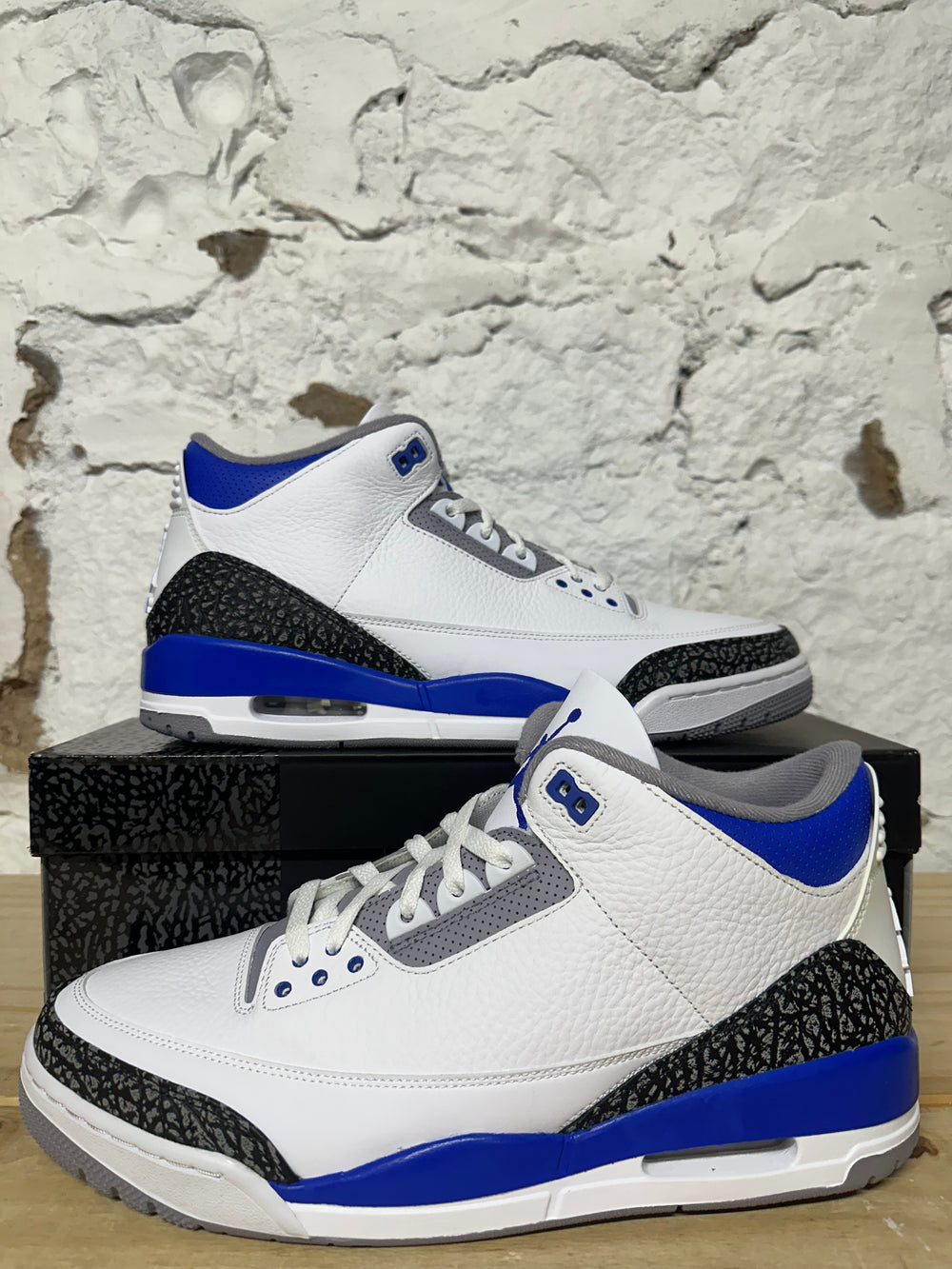 Air Jordan 3 Racer Blue Sz 13 DS