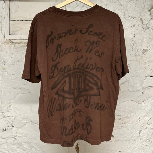 Travis Scott Star Brown T-Shirt Sz L