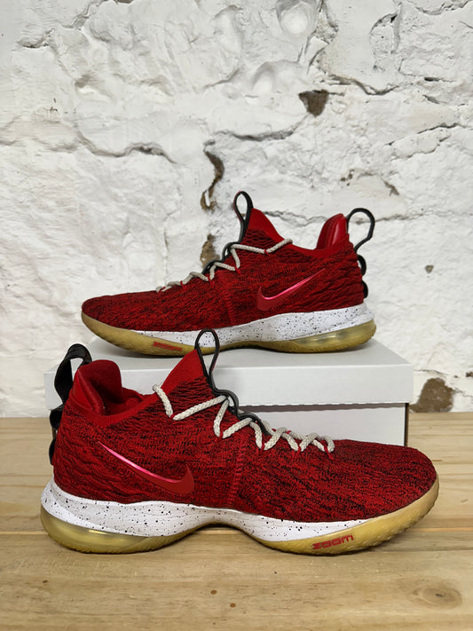 Nike LeBron 15 Low University Red Sz 13