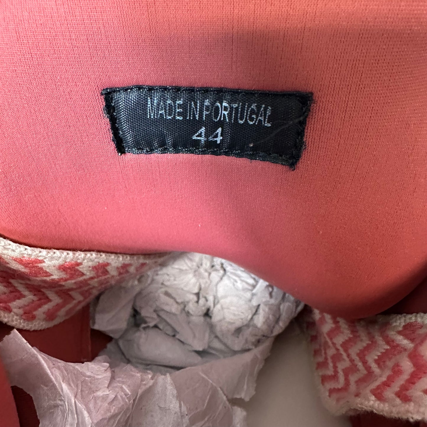 Lanvin Curb Pink Speckle White Sneaker Sz 11 (44)