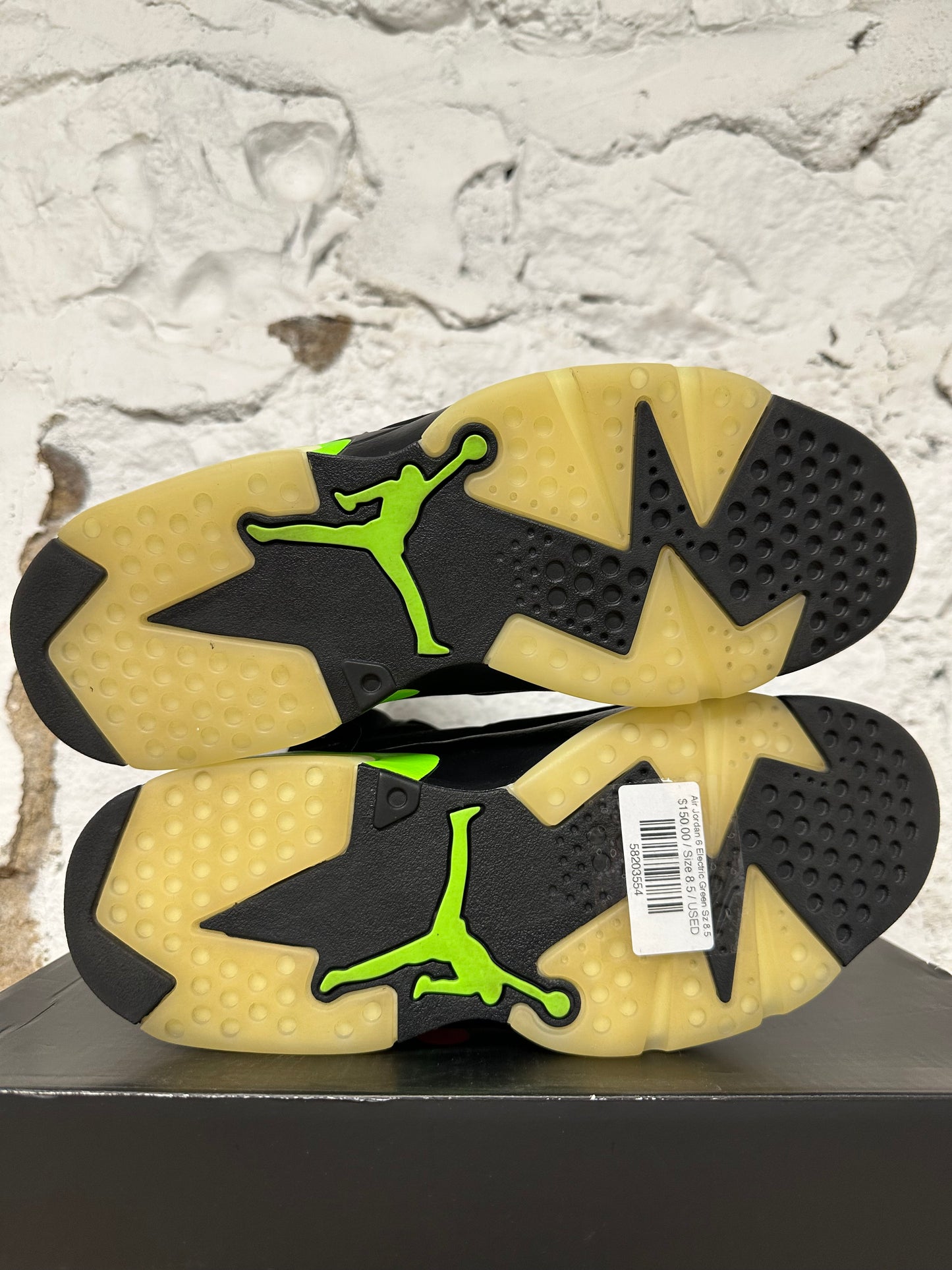 Air Jordan 6 Electric Green Sz 8.5