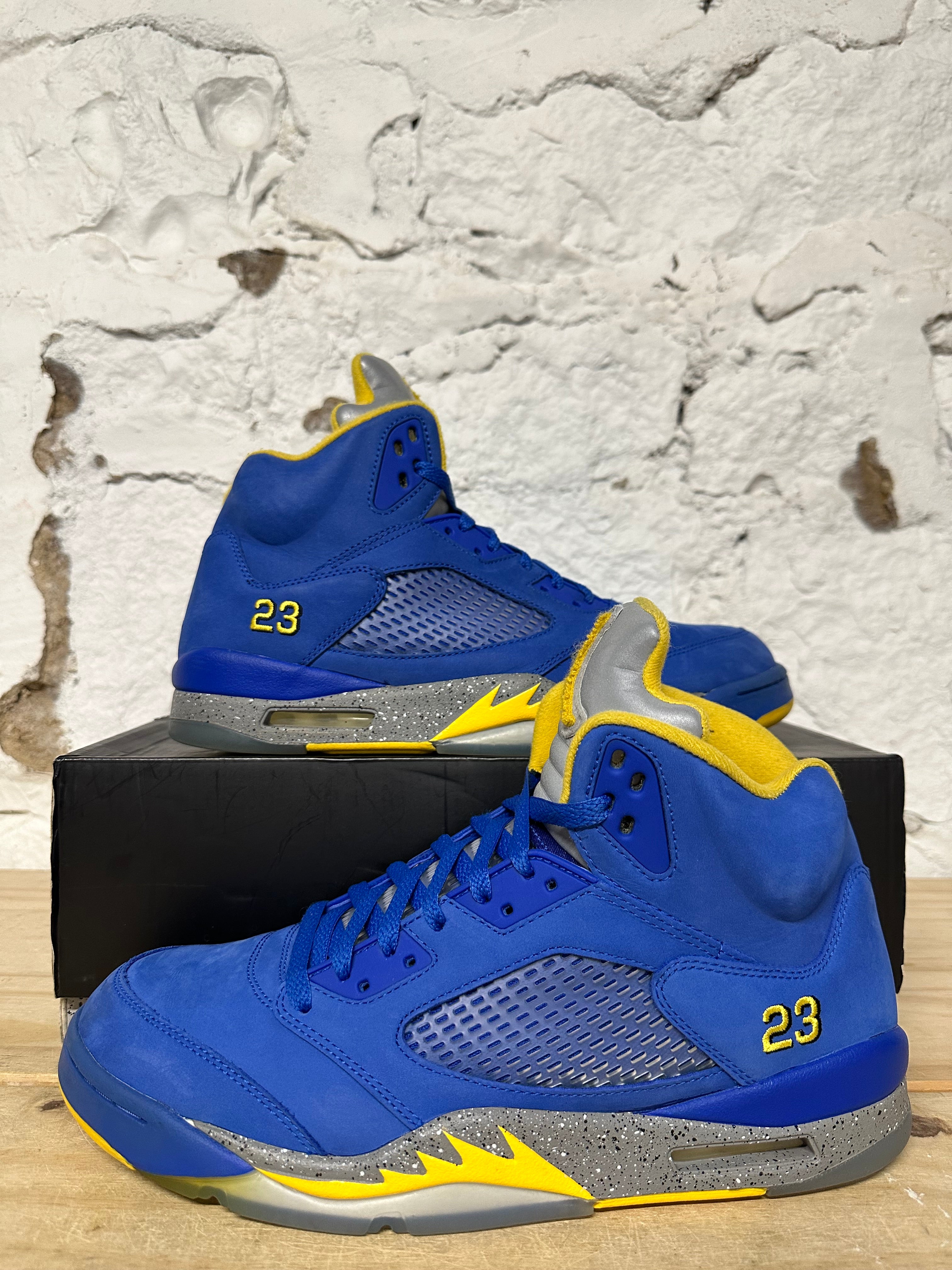 Air Jordan 5 Laney Varsity Royal Sz 12