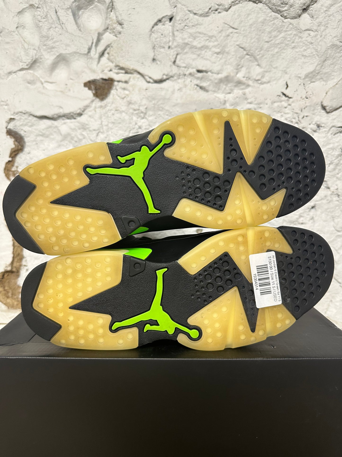 Air Jordan 6 Electric Green Sz 11.5