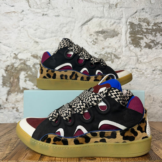 Lanvin Curb Animal Print Multicolor Sneaker