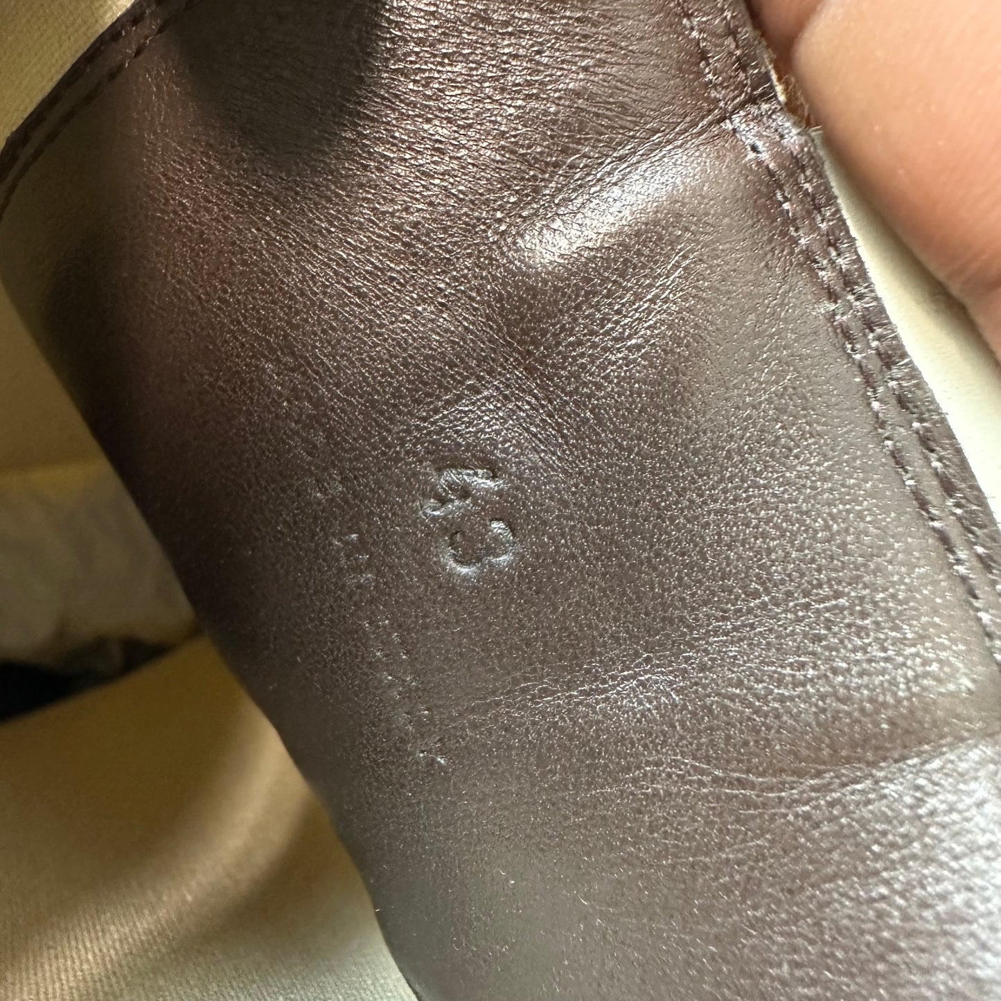 Bottega Veneta Beige Leather Tire Chelsea Boot Sz 10 (43) DS
