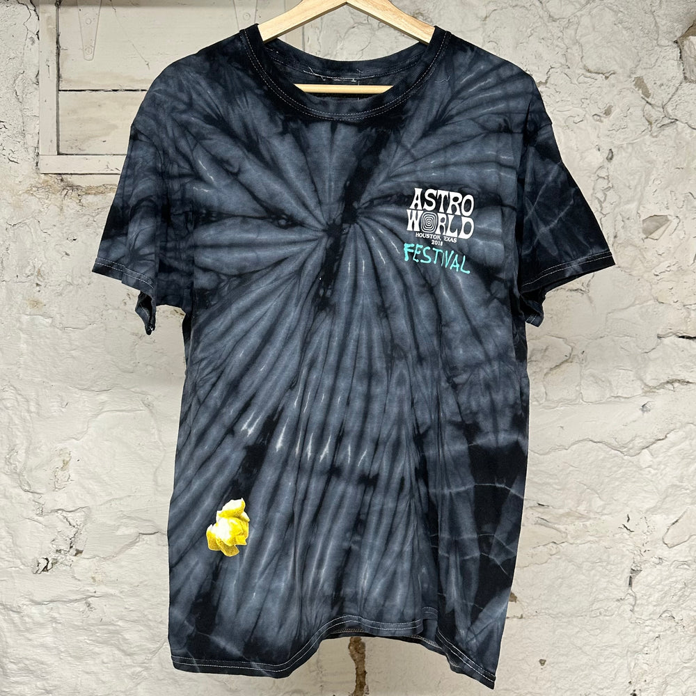 Travis Scott Astroworld Tie Dye T-Shirt Sz L