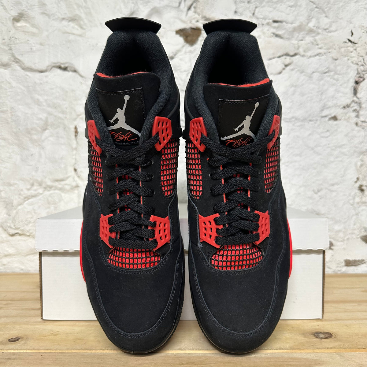Air Jordan 4 Red Thunder Sz 14