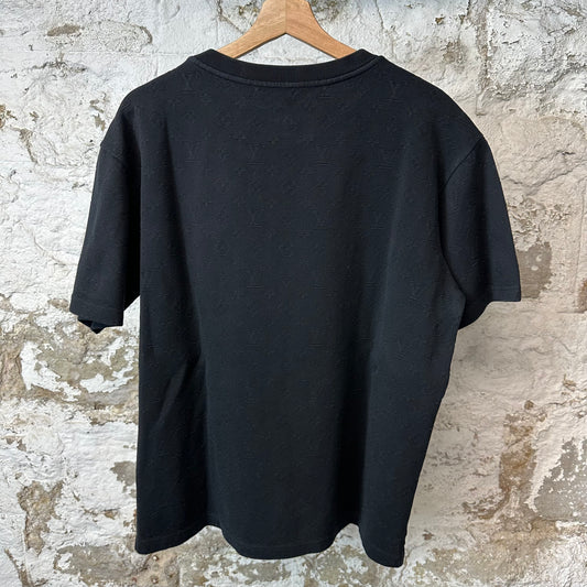 Louis Vuitton Black Monogram Pocket T-shirt Sz XL