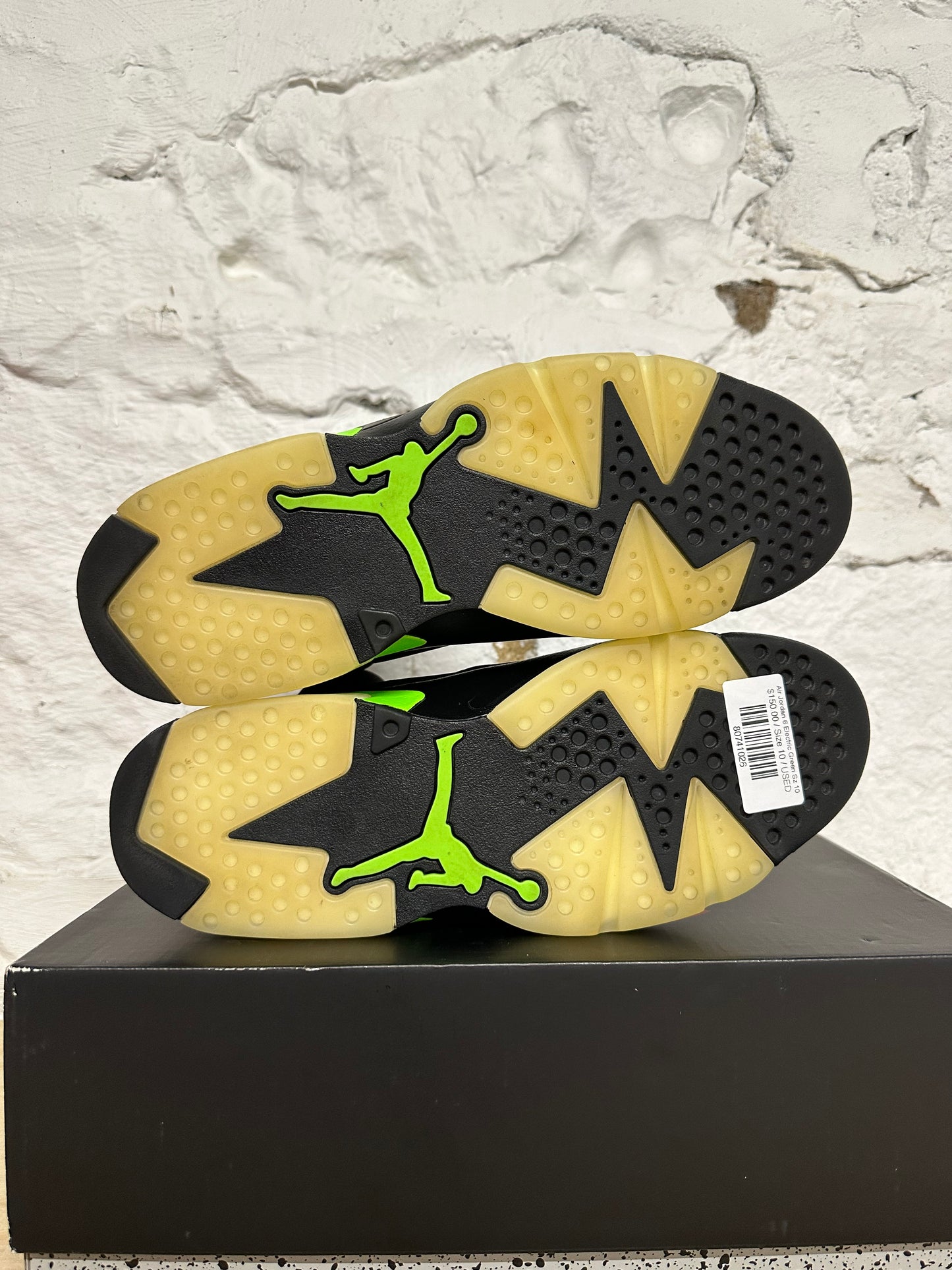 Air Jordan 6 Electric Green Sz 10