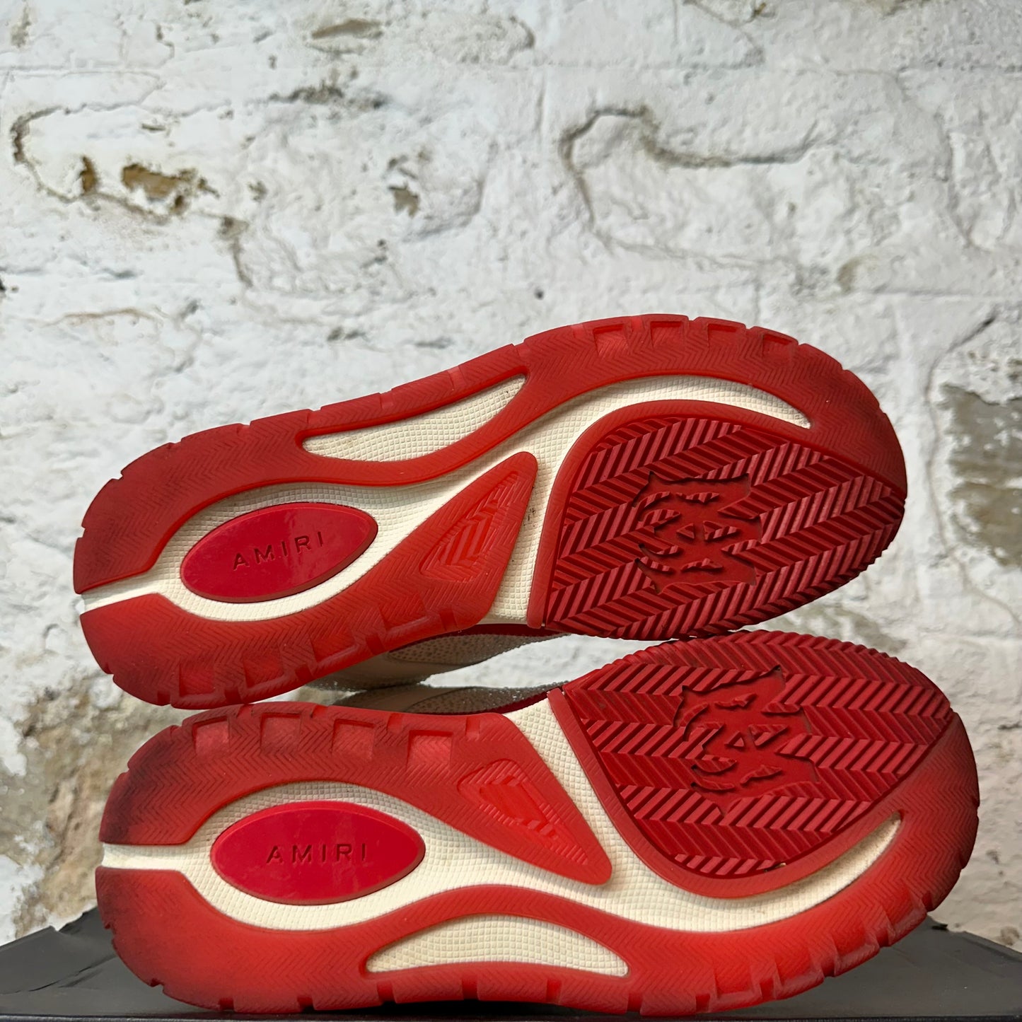 Amiri MA-1 Crystal Red White Cream Sneaker Sz 10 (43)