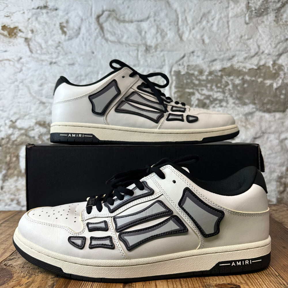Amiri Black Grey Skeleton White Sneaker Sz 14 (47)