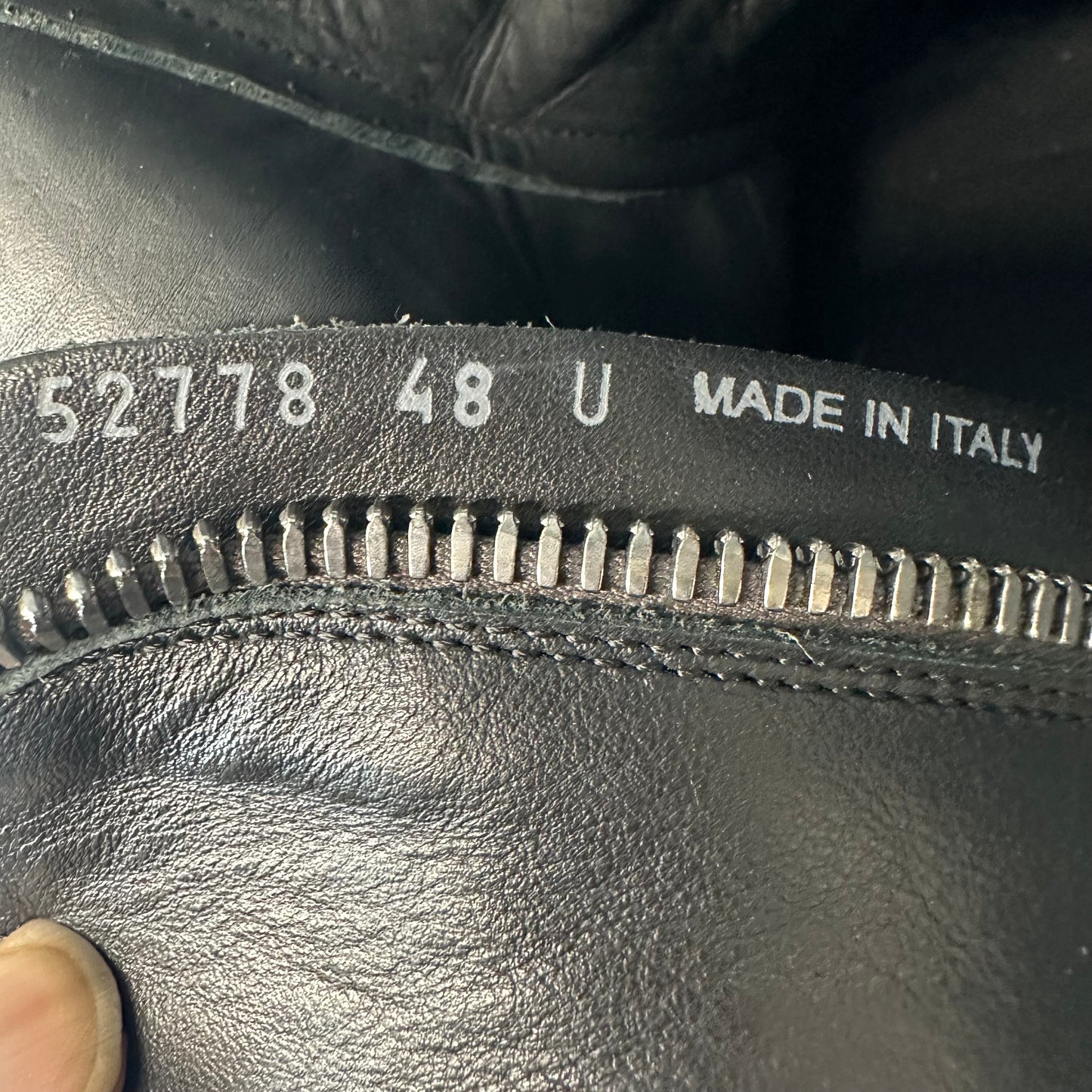 Rick Owens High Jumbo Lace Triple Black Sneaker Sz 15 (48)