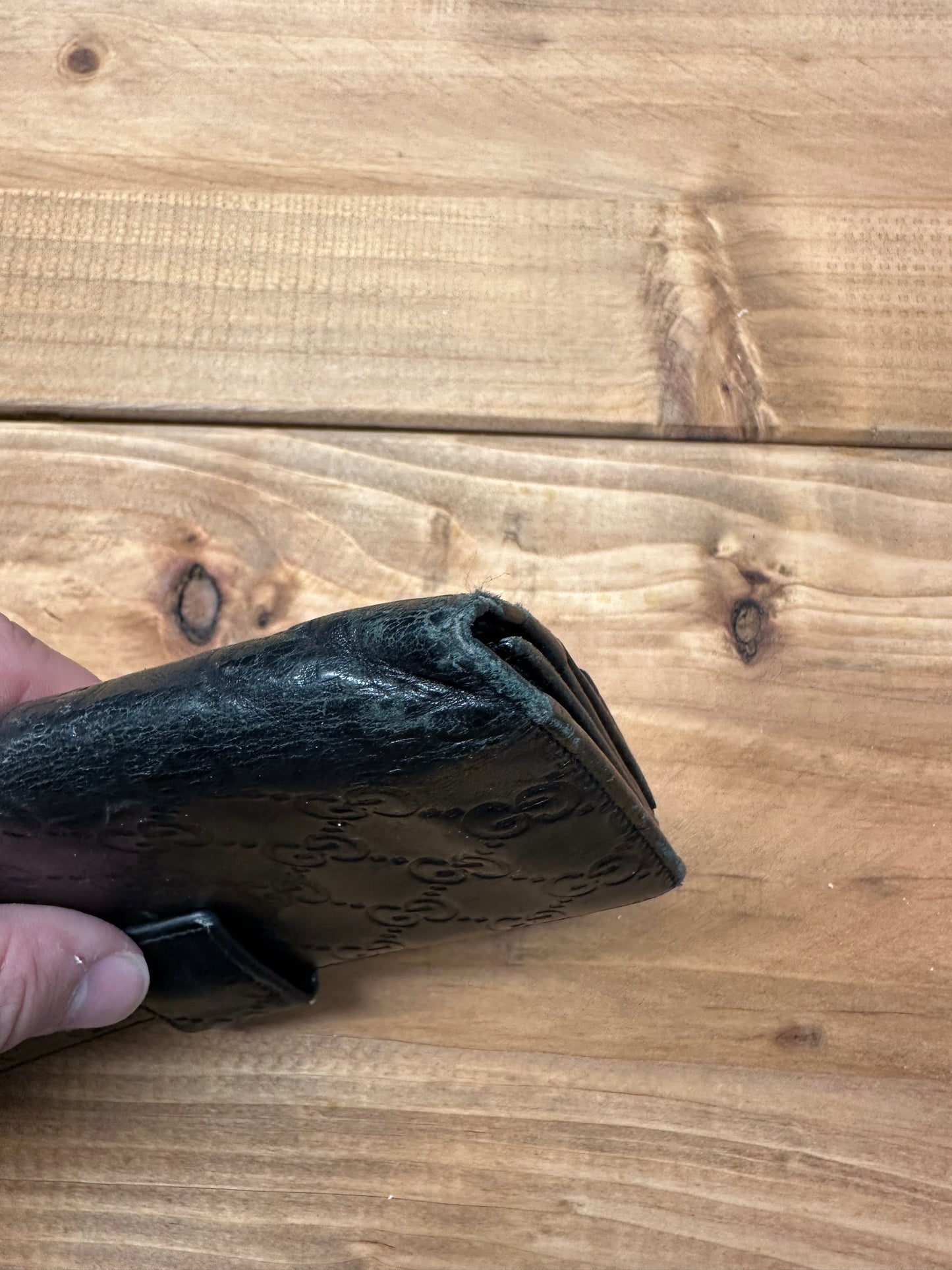 Gucci Leather Long Wallet