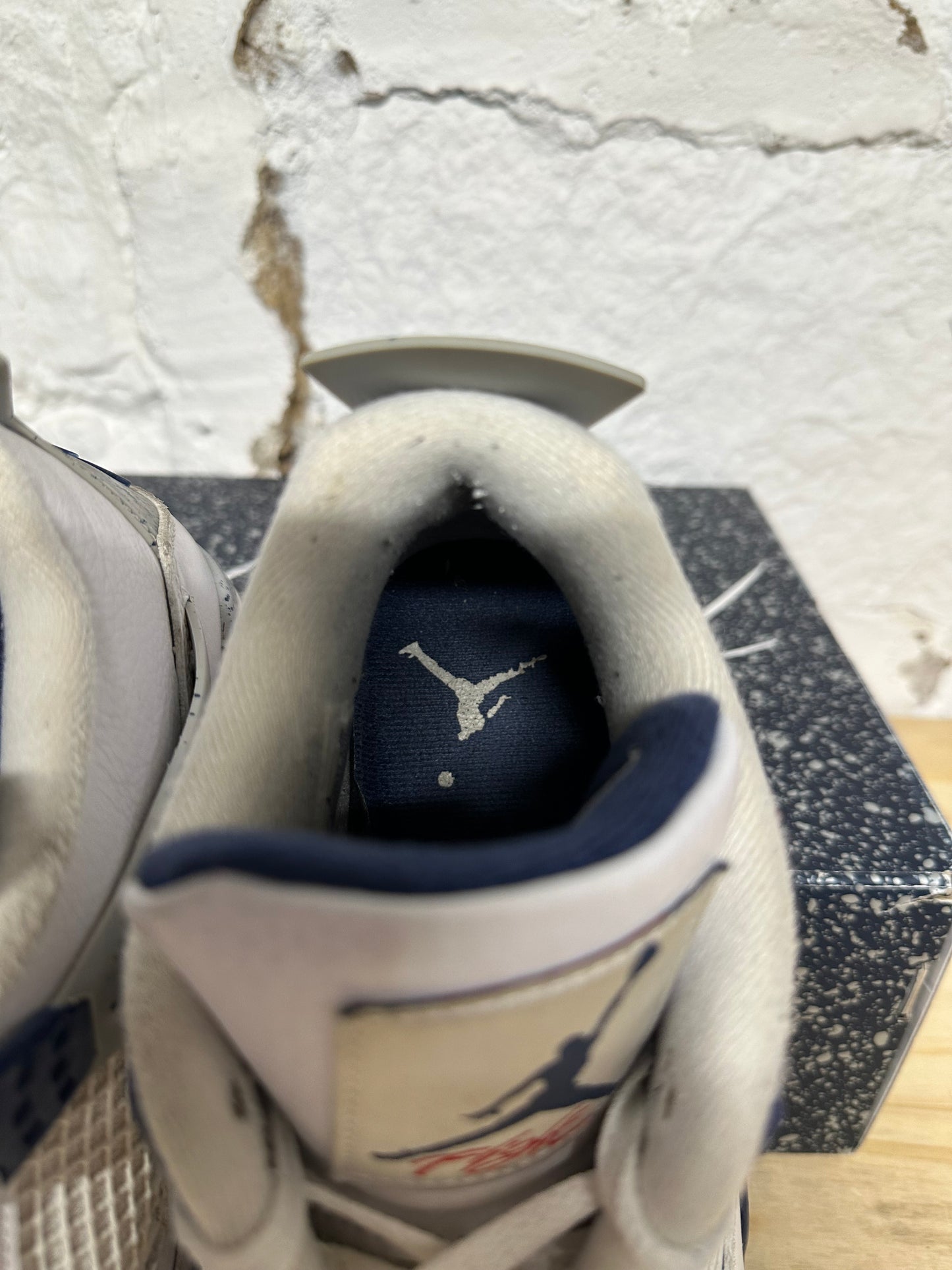 Air Jordan 4 Midnight Navy Sz 10