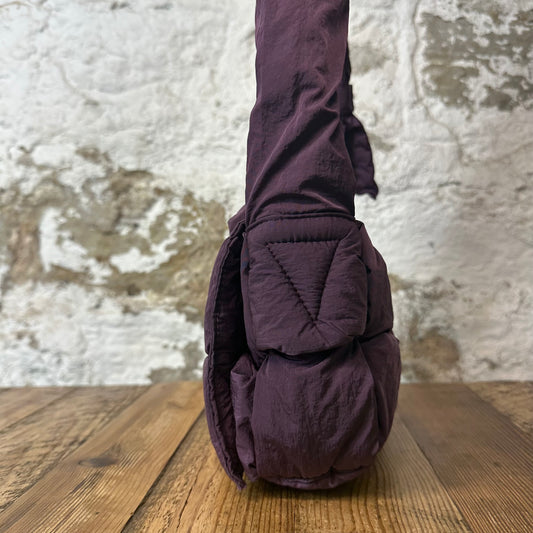 Bottega Veneta Purple Padded Tech Cassette Bag