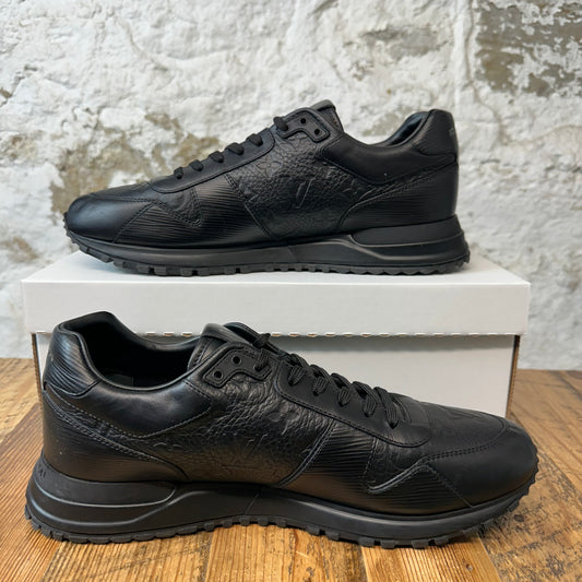 Louis Vuitton Black Monogram Runaway Sneaker Sz 10 (8.5LV) No Box