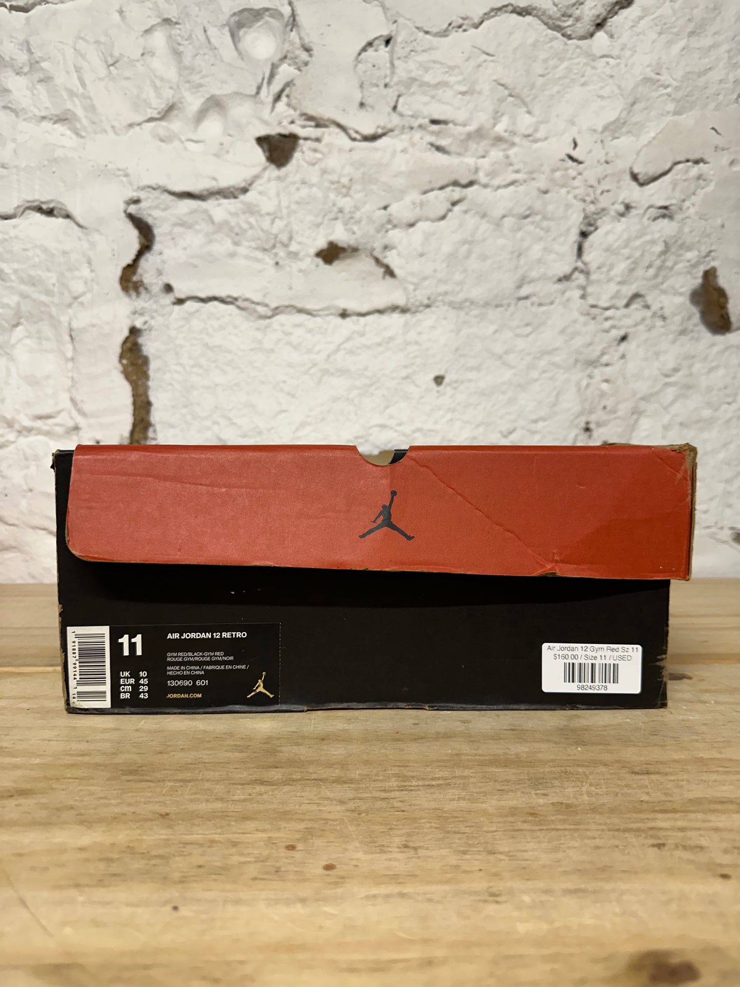 Air Jordan 12 Gym Red Sz 11