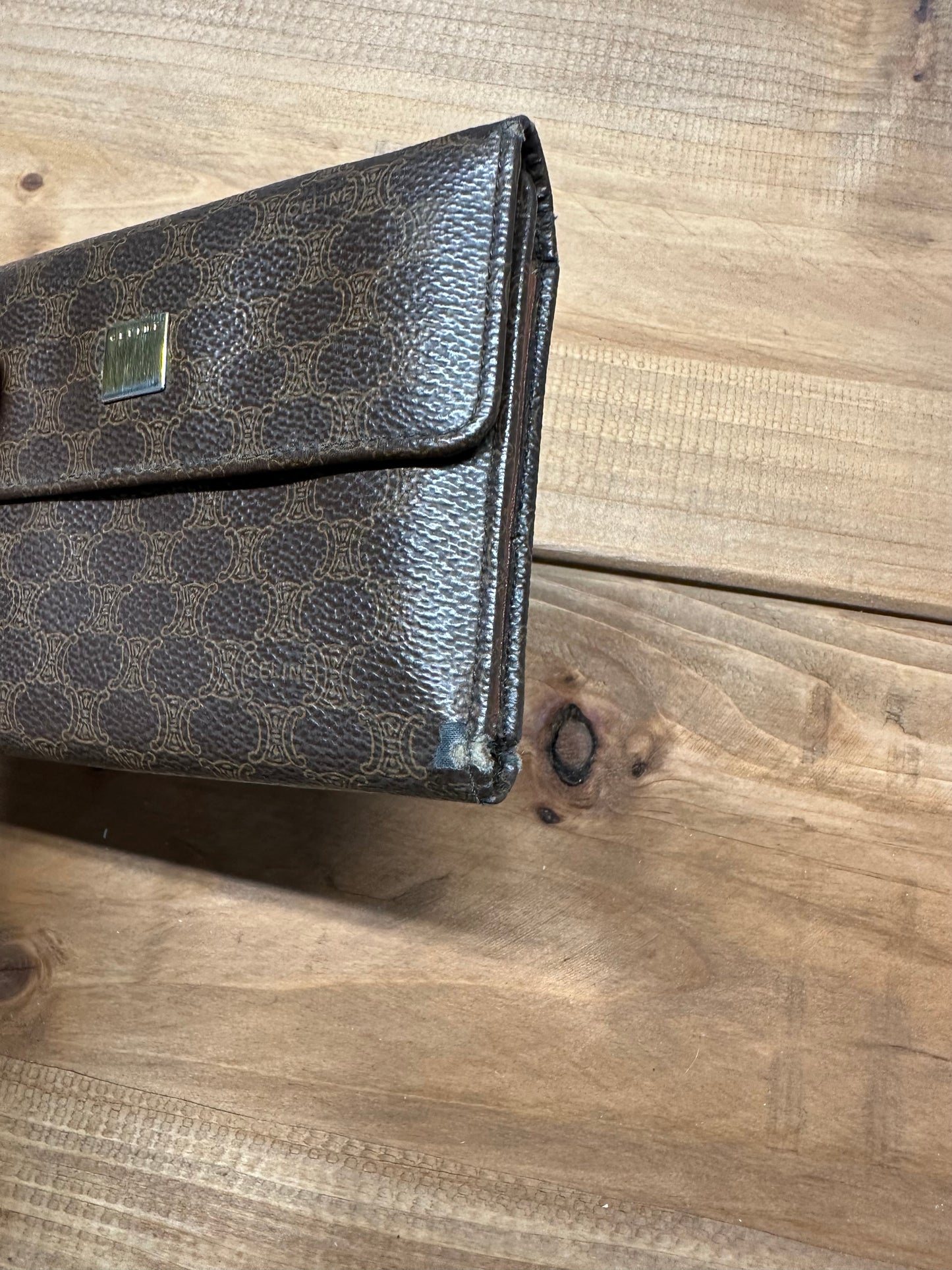 Celine Brown Monogram Wallet