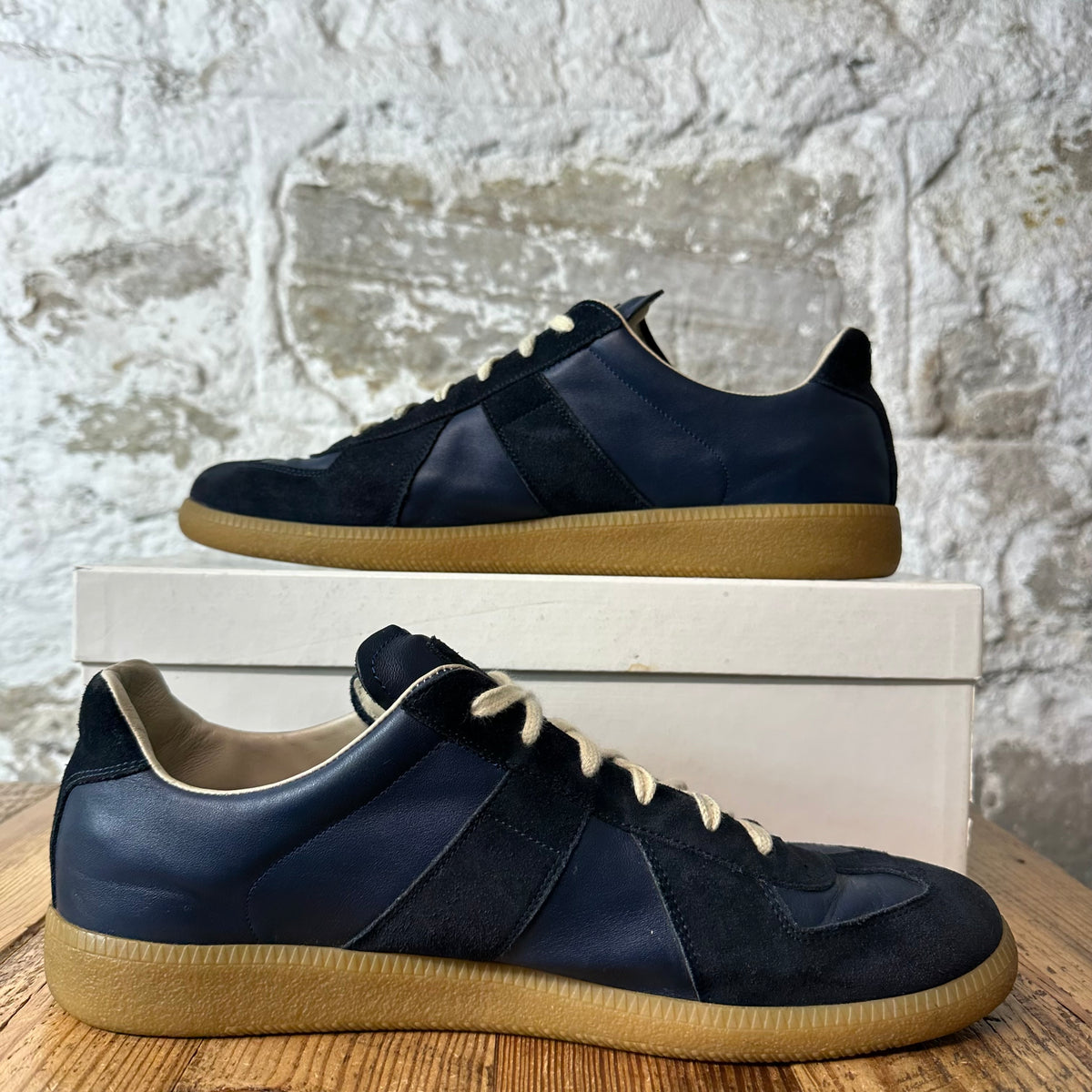Maison Margiela Replica Navy Sneaker Sz 12 (45)