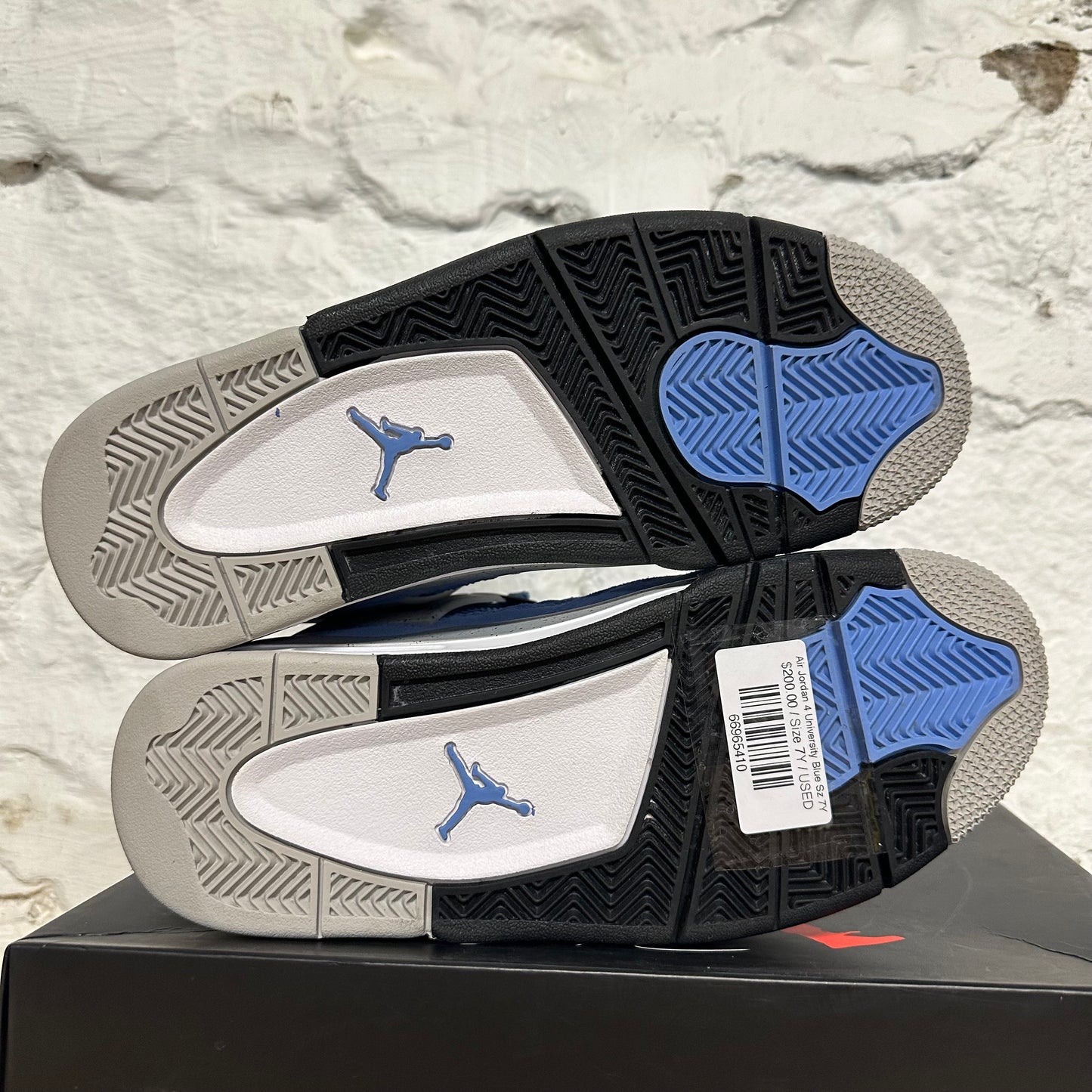 Air Jordan 4 University Blue Sz 7Y