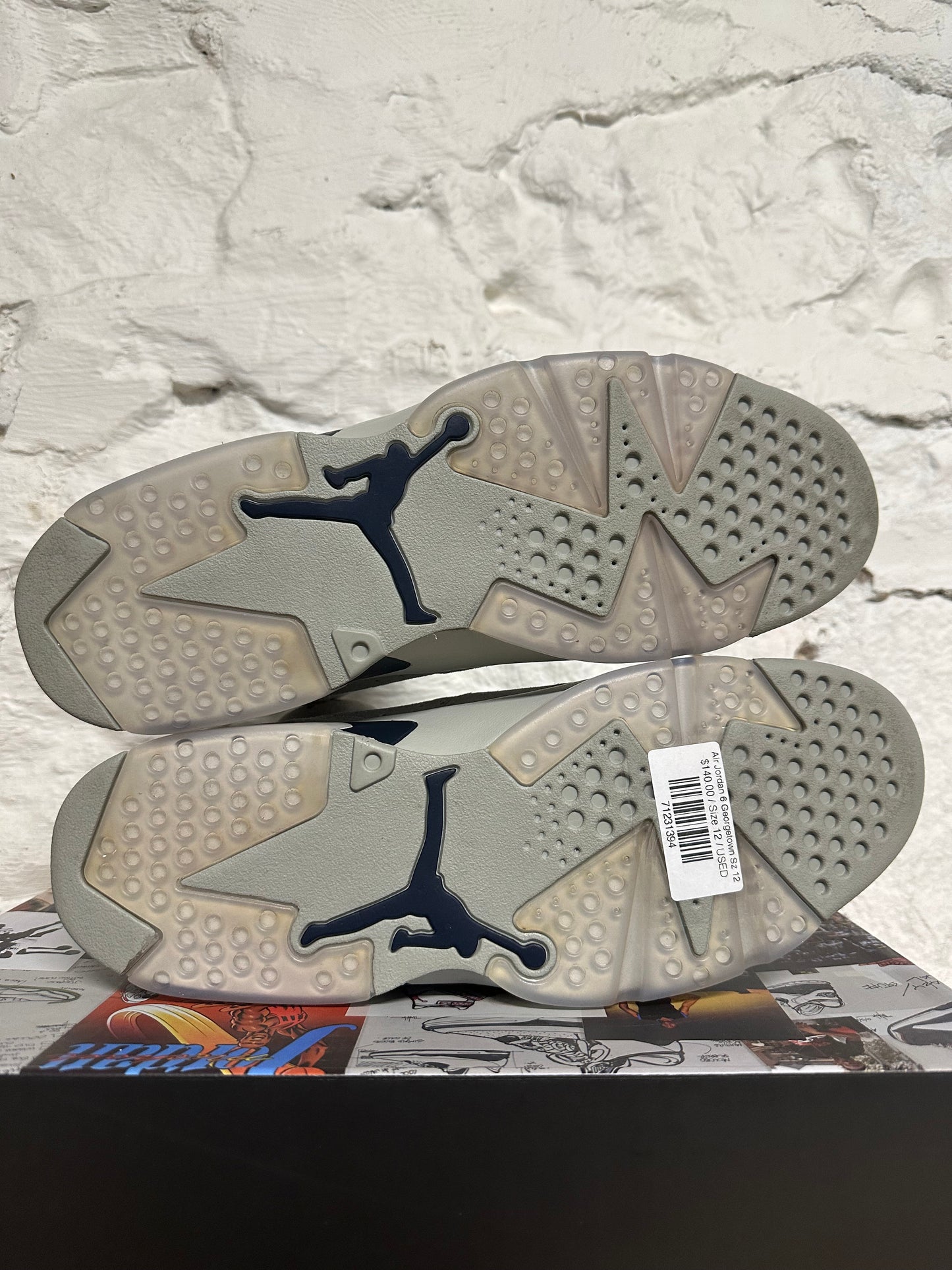 Air Jordan 6 Georgetown Sz 12