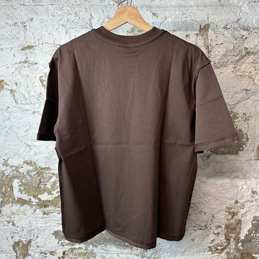 Saint Vanity Pink Griffin Brown T-Shirt