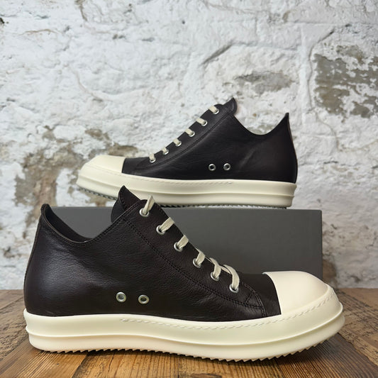 Rick Owens Hollywood Mahogany Milk Sneaker Sz 11.5 (44.5) DS