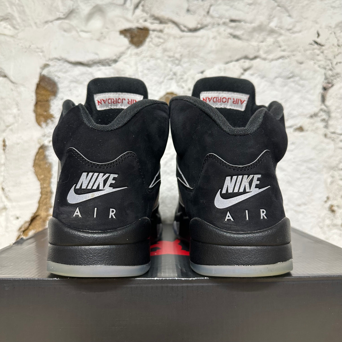 Air Jordan 5 Black Metallic Reimagined Sz 10.5