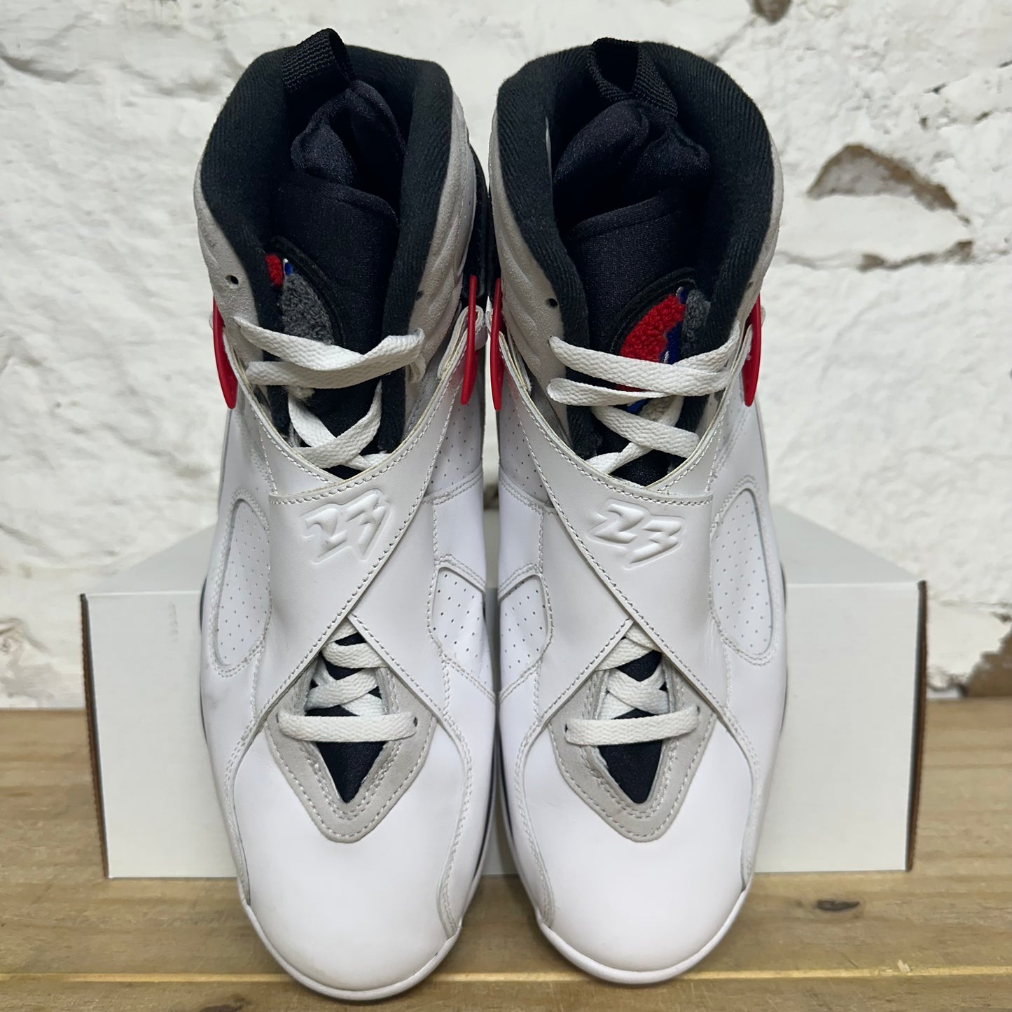 Air Jordan 8 White True Red (2025) Sz 11.5