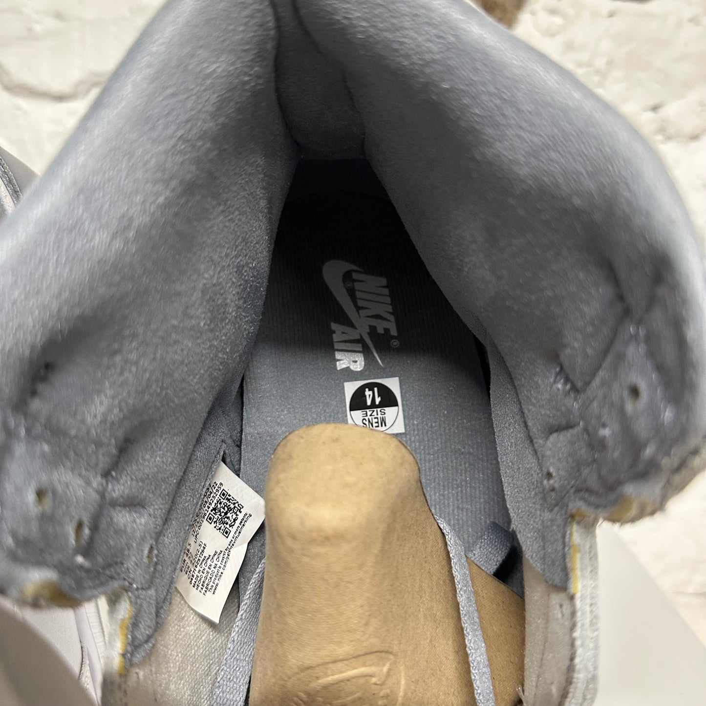 Air Jordan 1 Stealth Sz 14 DS