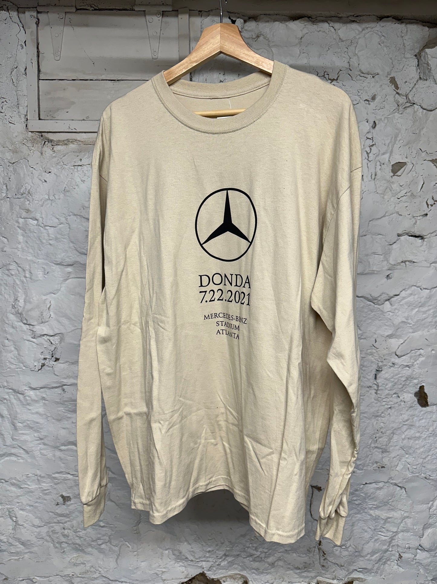 Kanye West Donda Mercedes L/S T-Shirt Sz XL