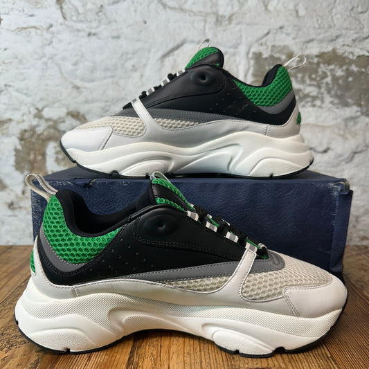 Dior B22 Black White Green Sneaker Sz 10 (43)