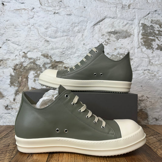 Rick Owens Hollywood Celadon Milk Sneaker Sz 13 (46) DS