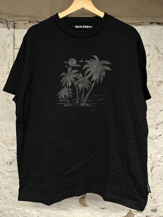 Palm Angels Palm Logo T-shirt Black Sz XL