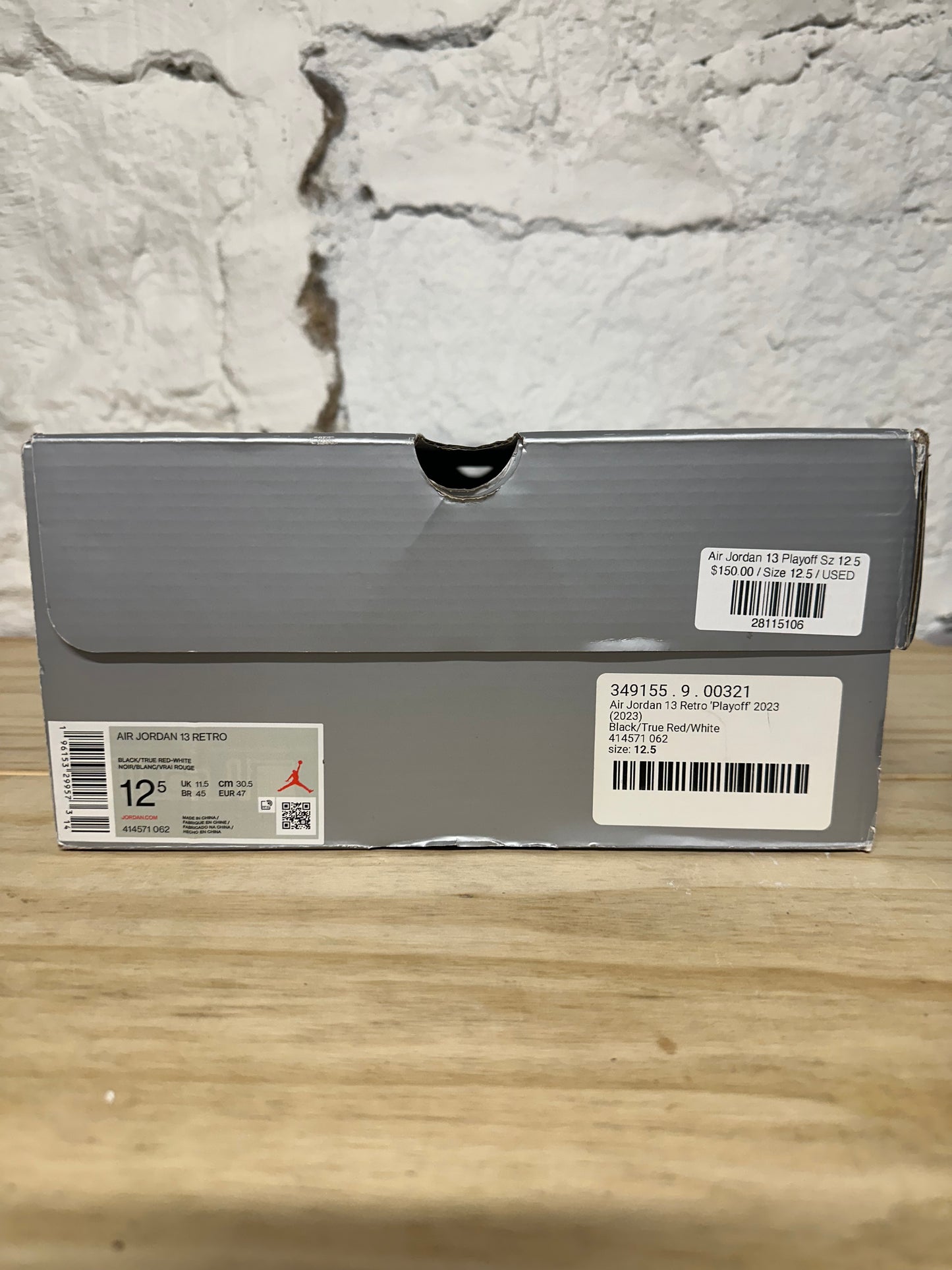 Air Jordan 13 Playoff Sz 12.5