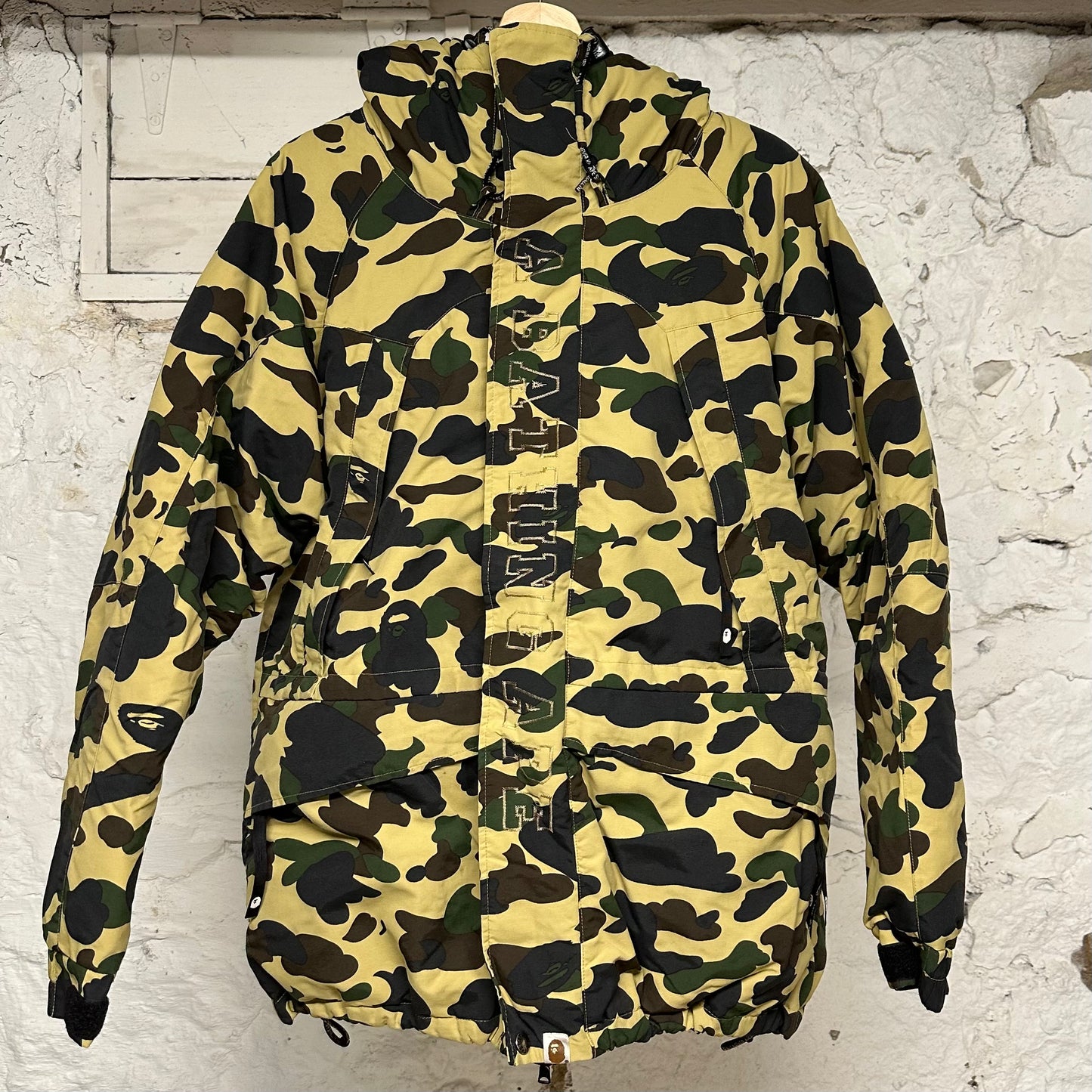 Bape Camo Puffer Jacket Sz XL