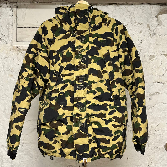 Bape Camo Puffer Jacket Sz XL