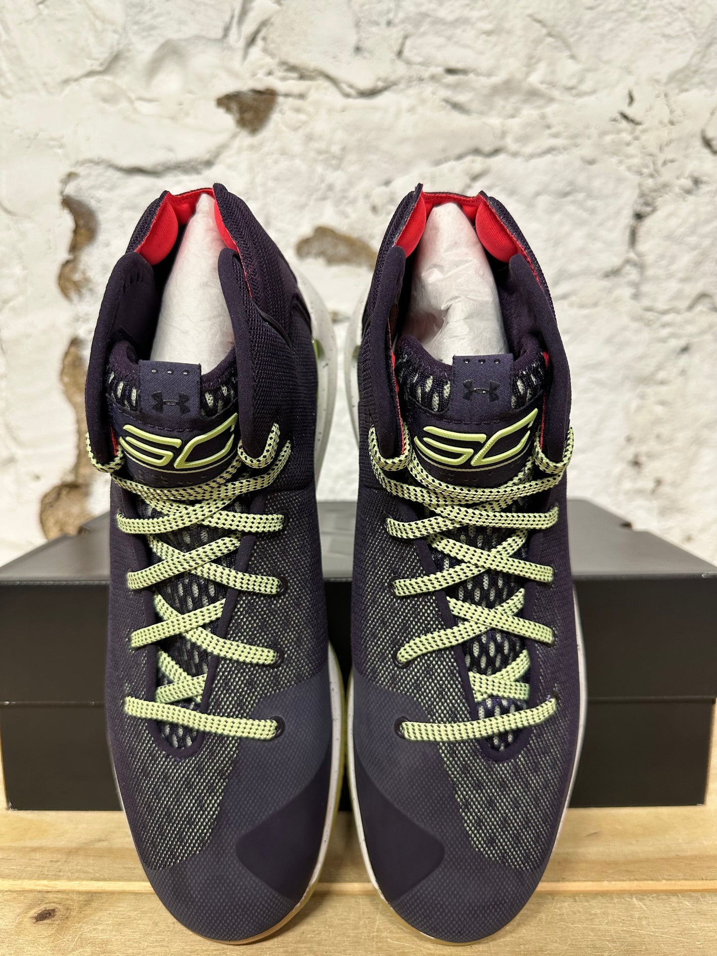 Under Armour Curry 3Zer0 Imperial Purple Sz 10 DS