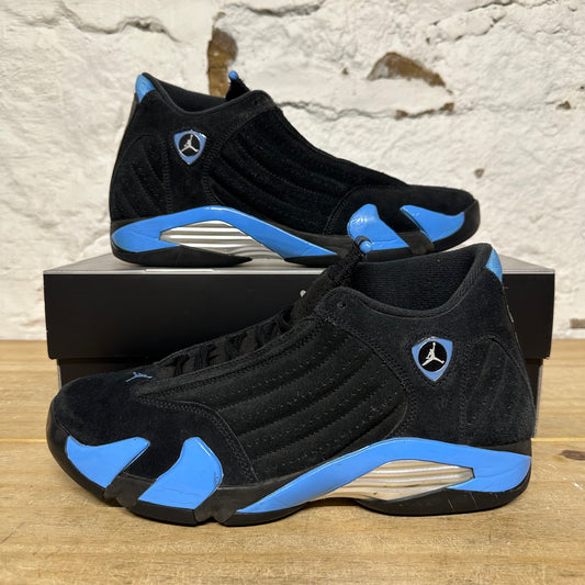 Air Jordam 14 Black University Blue Sz 11