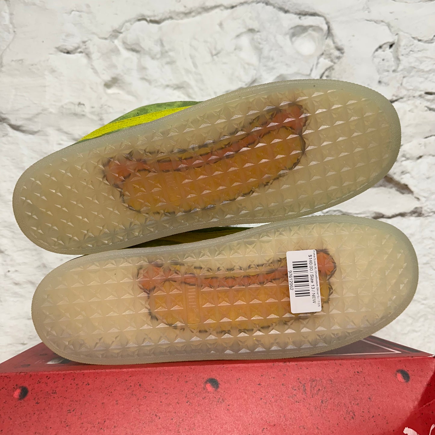 Puma Suede XL Ghostbusters Slimer Sz 13 DS