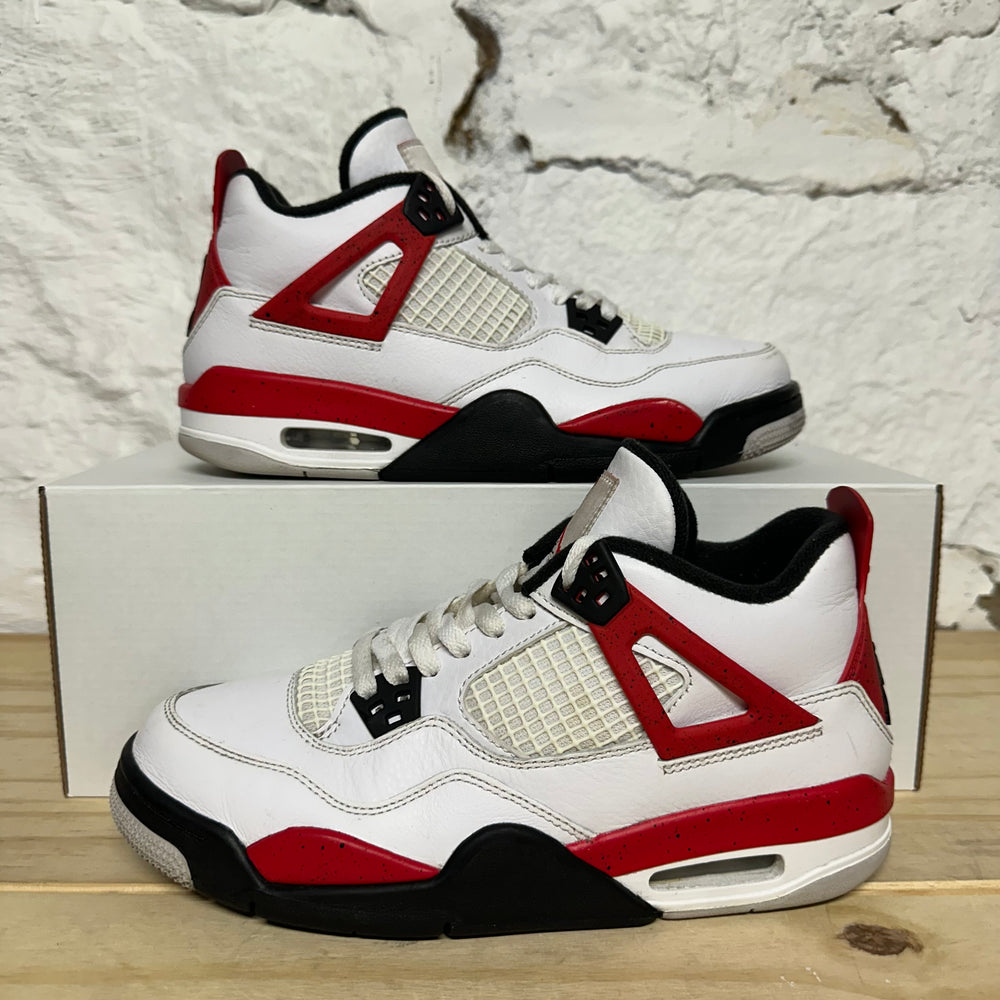 Air Jordan 4 Red Cement Sz 7Y