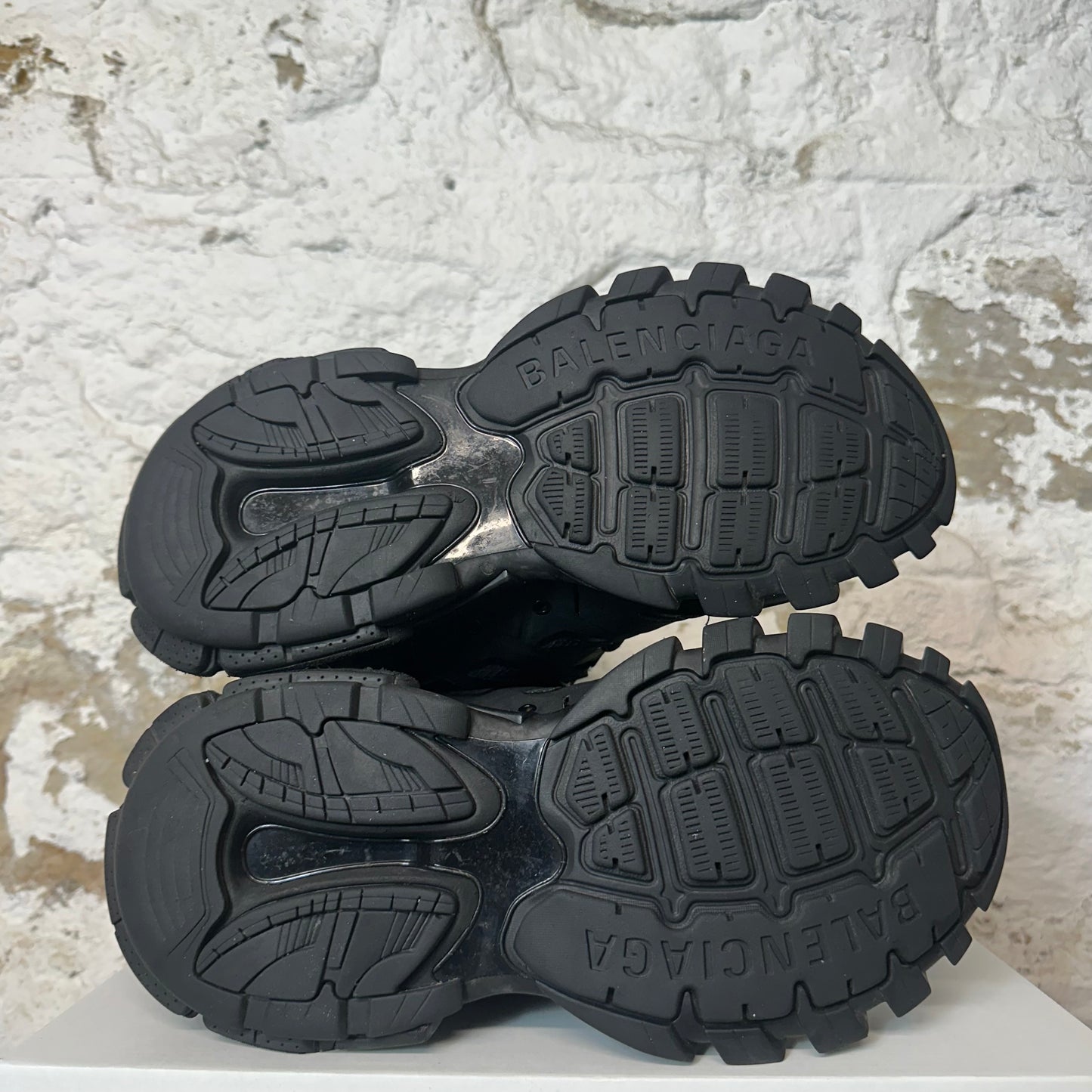 Balenciaga High Track Runner Triple Black Sneaker Sz 9 (42) No Box