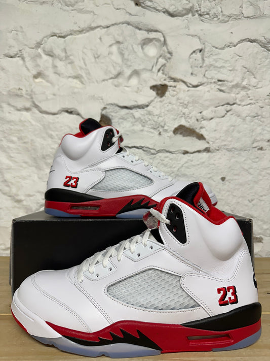 Air Jordan 5 Fire Red Black Tongue (2025) Sz 12 DS