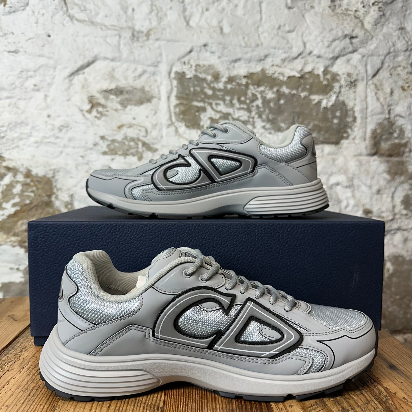 Dior B30 Triple Grey Sneaker Sz 9 (42) DS