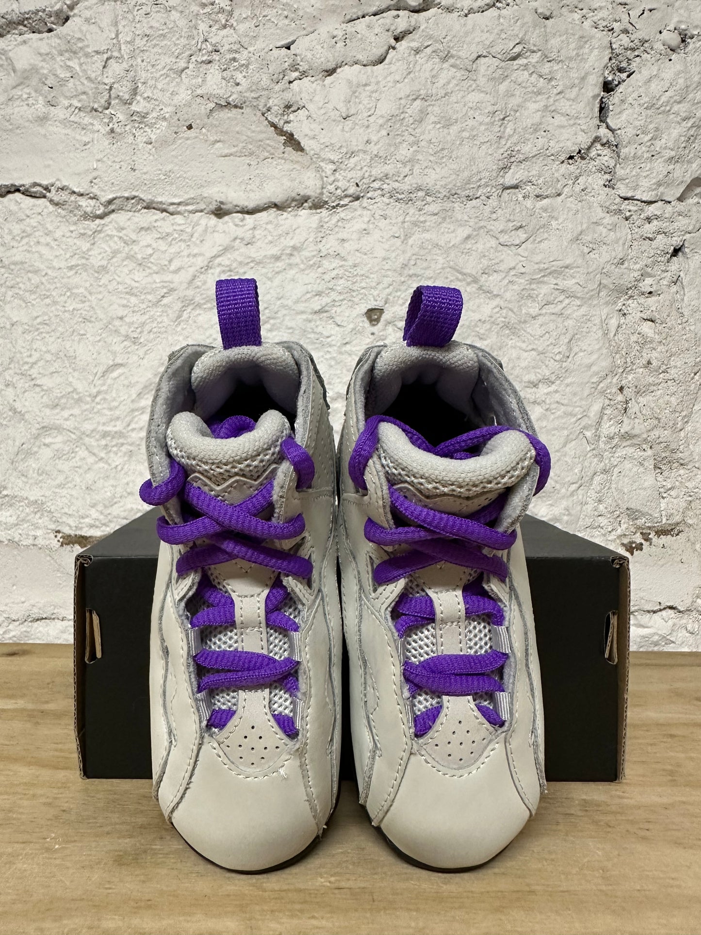 Air Jordan True Flight Purple Venom Sz 8C