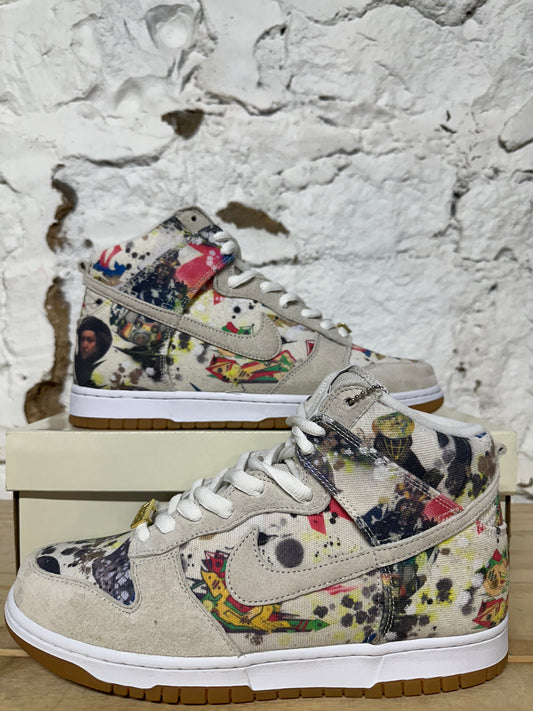 Nike SB Dunk High Supreme Rammellzee Sz 10.5 DS