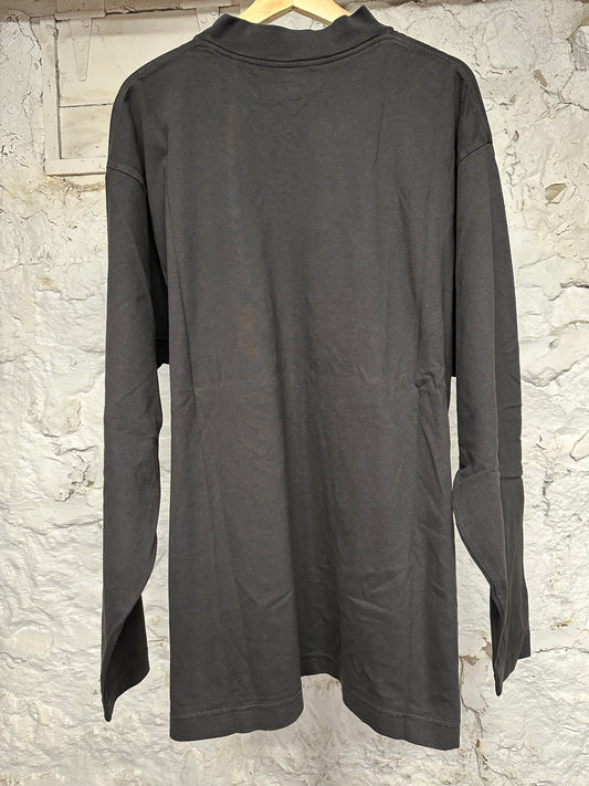 Yeezy Gap Black L/S T-Shirt Sz M DS