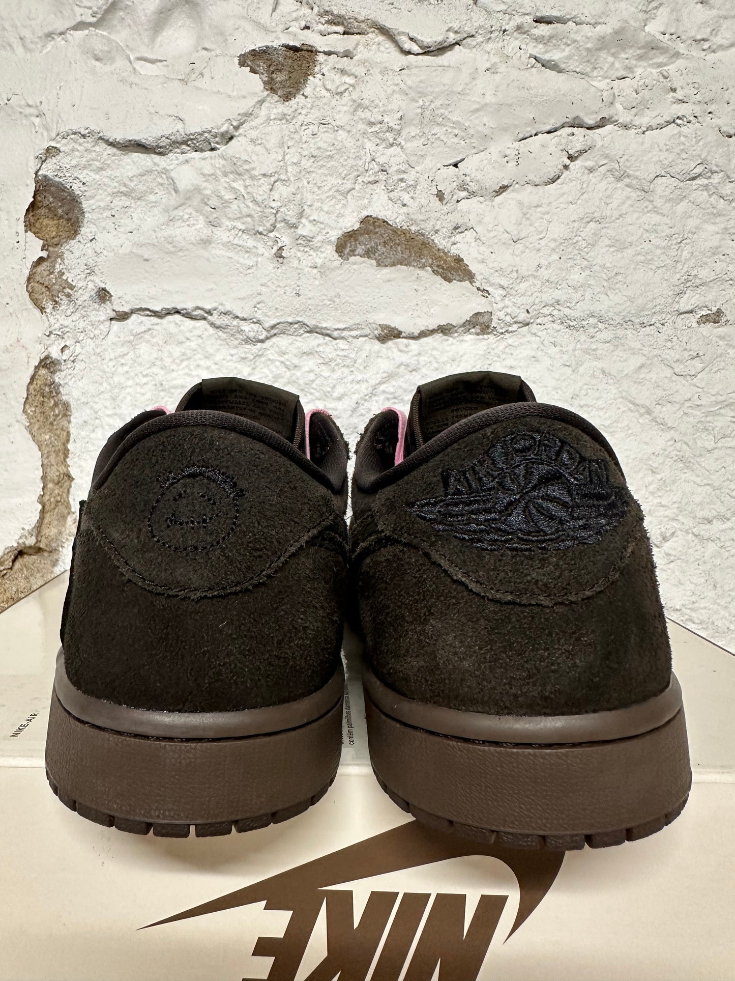 Air Jordan 1 Low Travis Scott Velvet Brown Sz 9.5