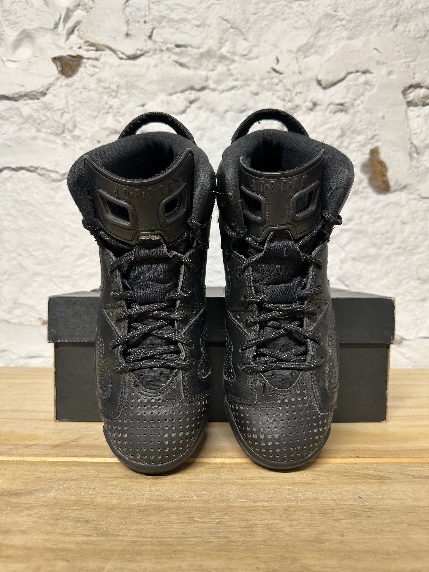 Air Jordan 6 Black Cat Sz 6.5Y