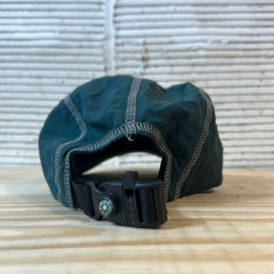 Supreme Reflective Stitch Camp Cap Dark Green Hat